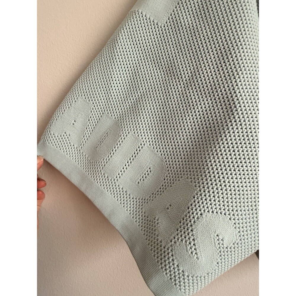 ADIDAS IVY PARK Beyoncé Mint Green Knitted Mesh Crop Top Shirt Jersey 2XL - Picture 4 of 16
